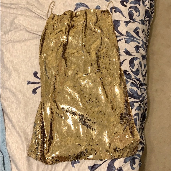 ASOS Dresses & Skirts - Gold Sequin Dress! ✨